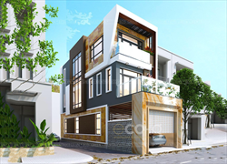 Thiết kế nhà Lô 3 tầng hiện đại